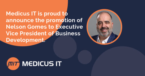 Medicus IT is proud to announce the promotion of Nelson Gomes to Executive Vice President of Business Development