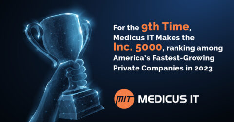 For the 9th Time, Medicus IT Makes the Inc. 5000, ranking among America’s Fastest-Growing Private Companies in 2023